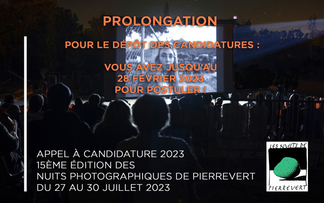 Appel à candidature 2023 pour la 15ème édition des Nuits Photographiques de Pierrevert